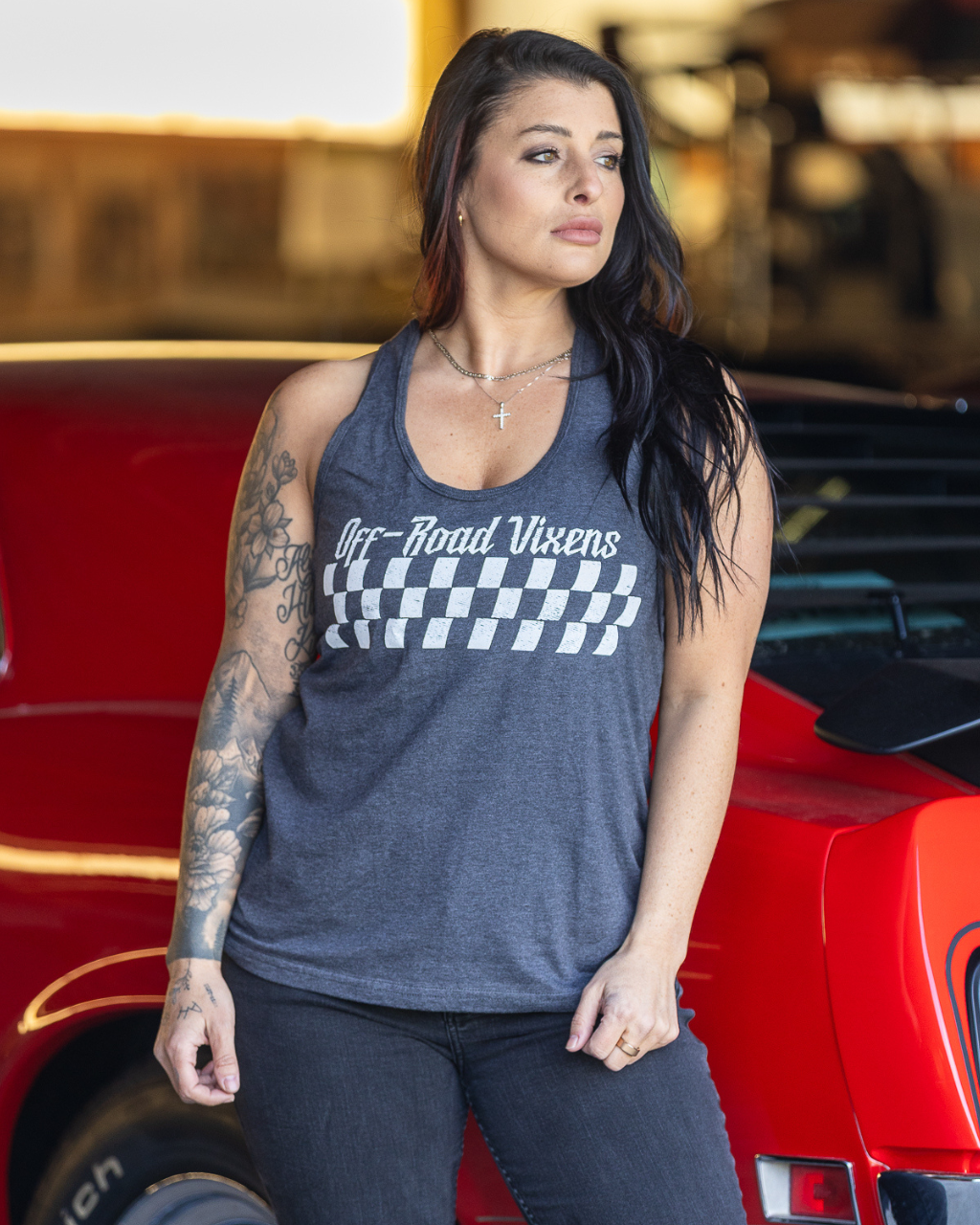 Checkered Flag Tank