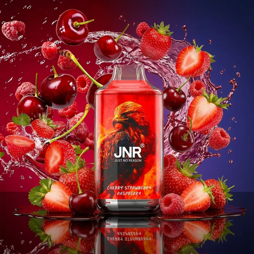 JNR Falcon 16k – Cherry strawberry raspberry(10PCS/BOX) - Zero Vapes