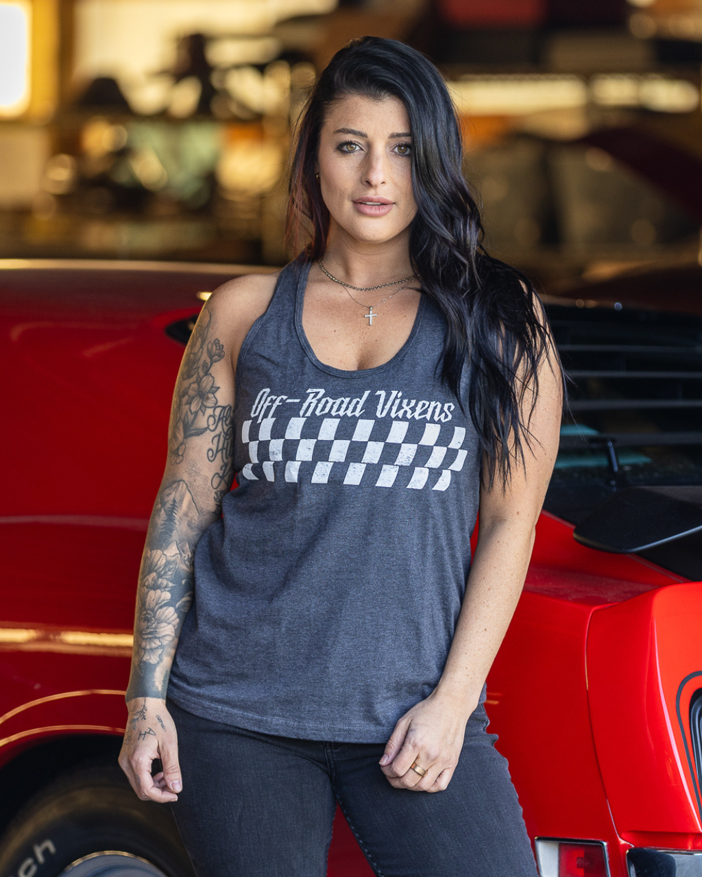 Checkered Flag Tank