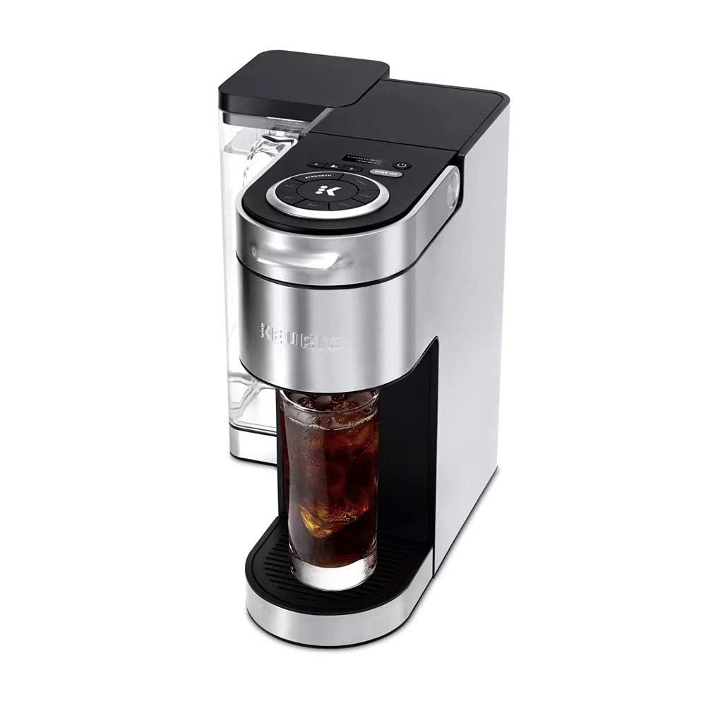 Keurig K-Supreme Plus C Kaffeemaschine für Einzelportionen mit Multi-Stream-Technologie. Inklusive 15 K-Cup®-Kapseln, Wasserfilter + Griff und wiederverwendbarem My K-Cup® Universalfilter.