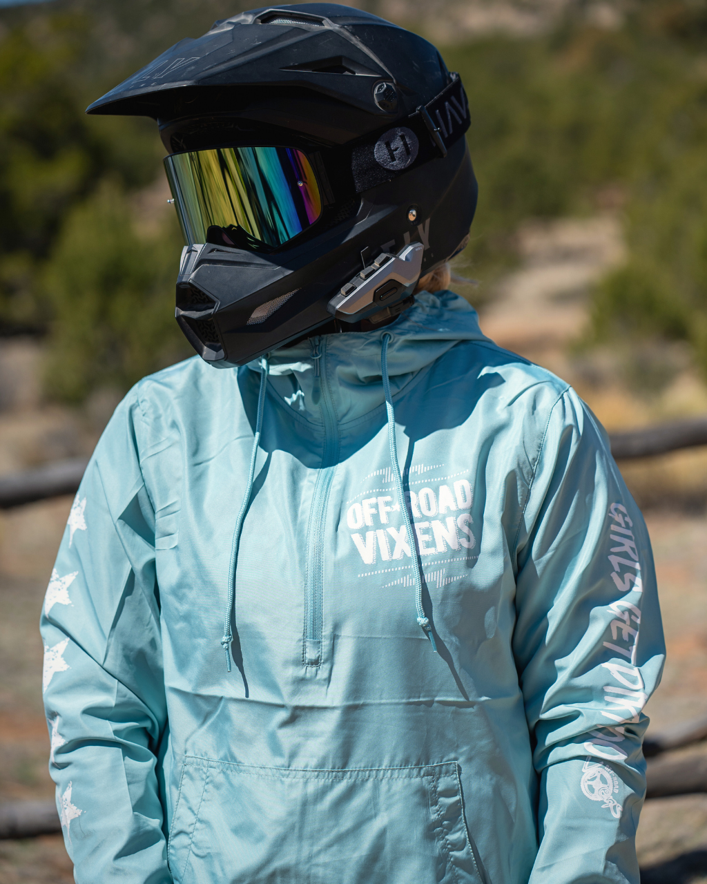 Rockstar  Pullover Windbreaker