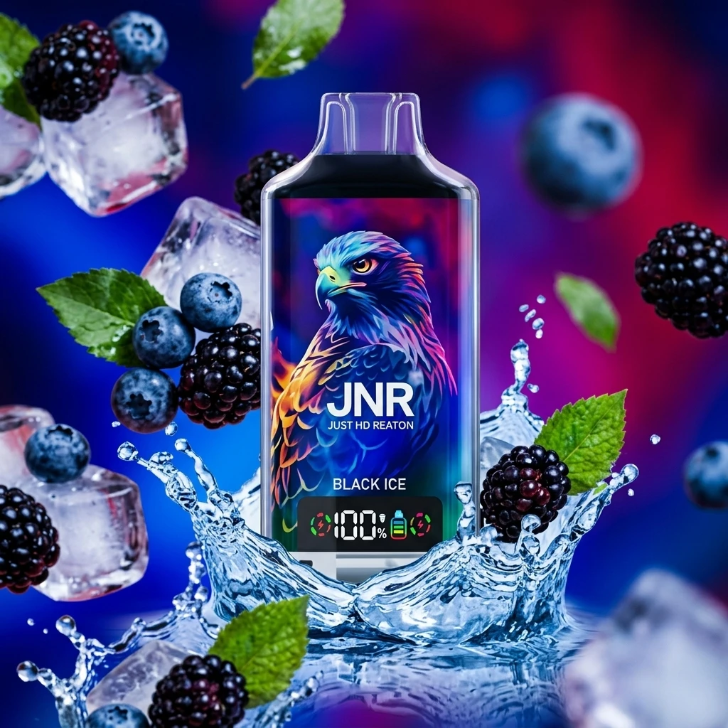 JNR Falcon X 18K – Black Ice - Zero Vapes