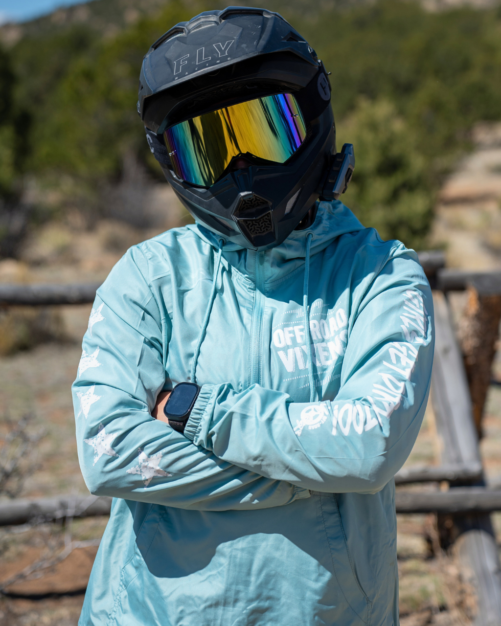 Rockstar  Pullover Windbreaker