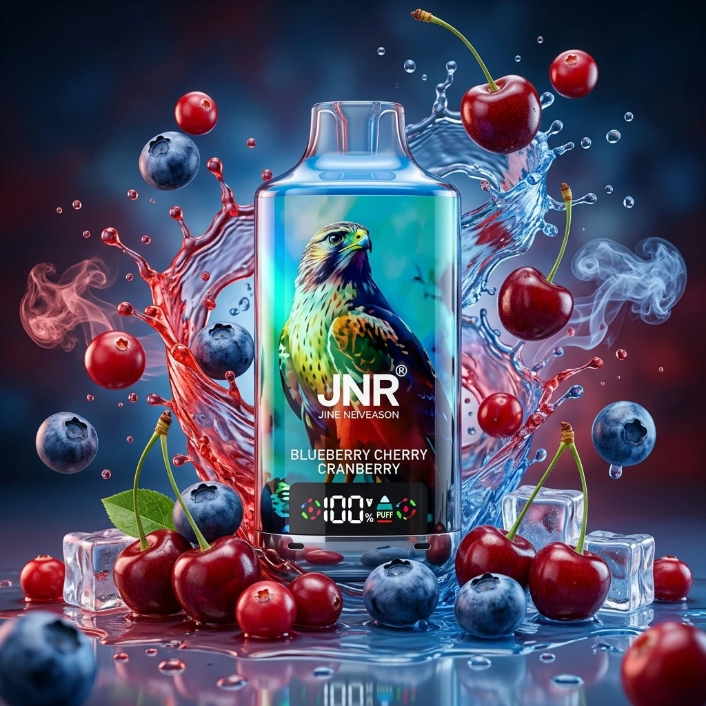 JNR Falcon X 18K – Blueberry Cherry Cranberry - Zero Vapes