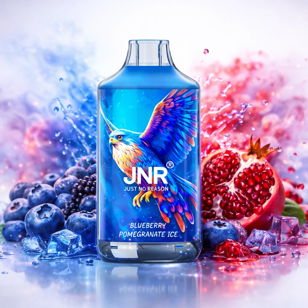 JNR Falcon 16k – Blueberry Pomegranate Ice(10PCS/BOX) - Zero Vapes