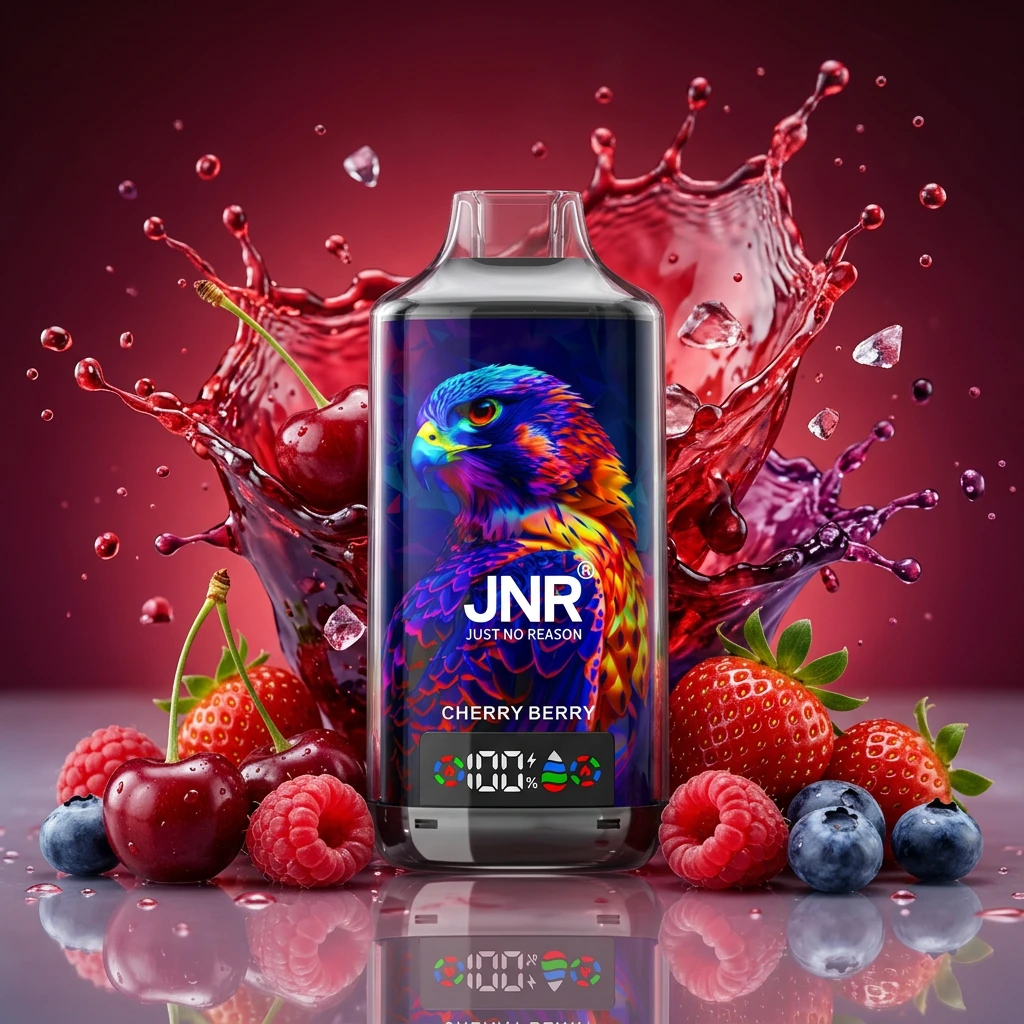 JNR Falcon X 18K – Cherry Berry - Zero Vapes