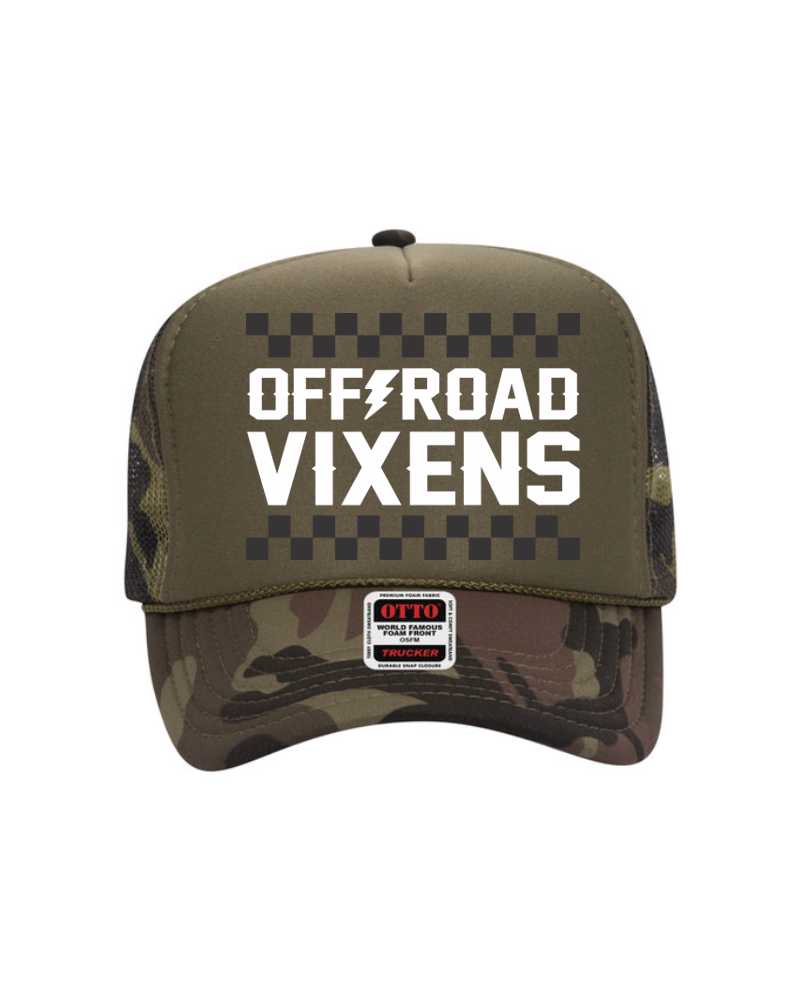 Checked Out Foam Trucker - Camo