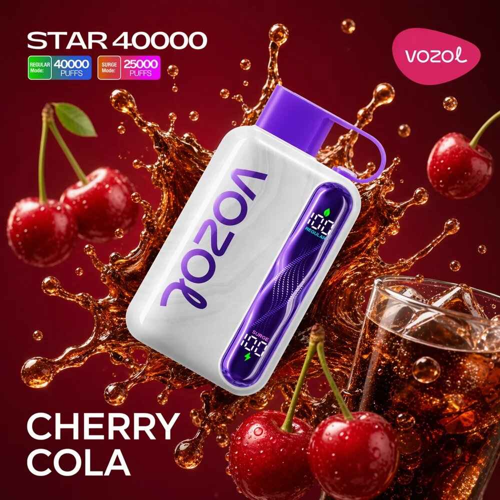 Vozol Star 40k – Cherry Cola - Zero Vapes