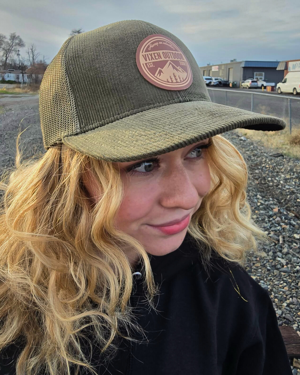 Vixen Outdoor Corduroy Trucker Hat