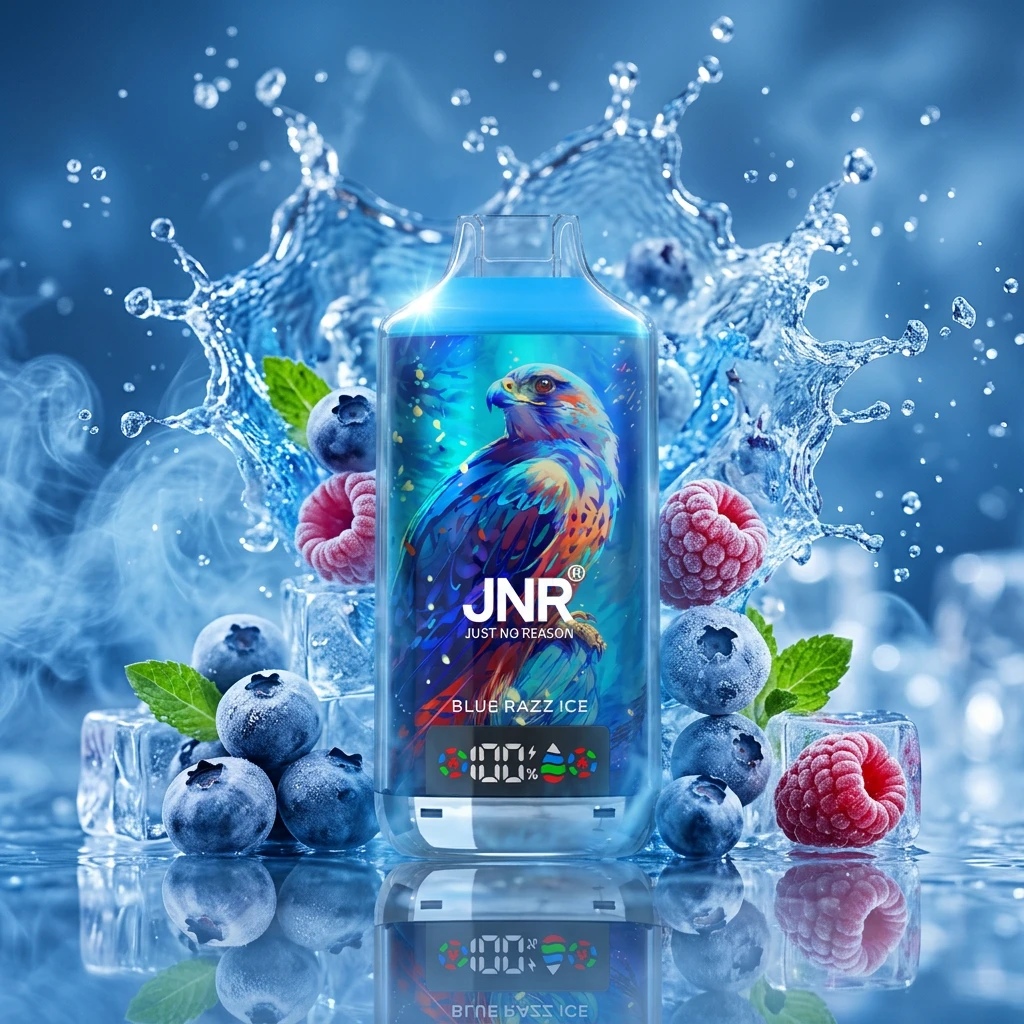 JNR Falcon X 18K – Blue Razz Ice - Zero Vapes