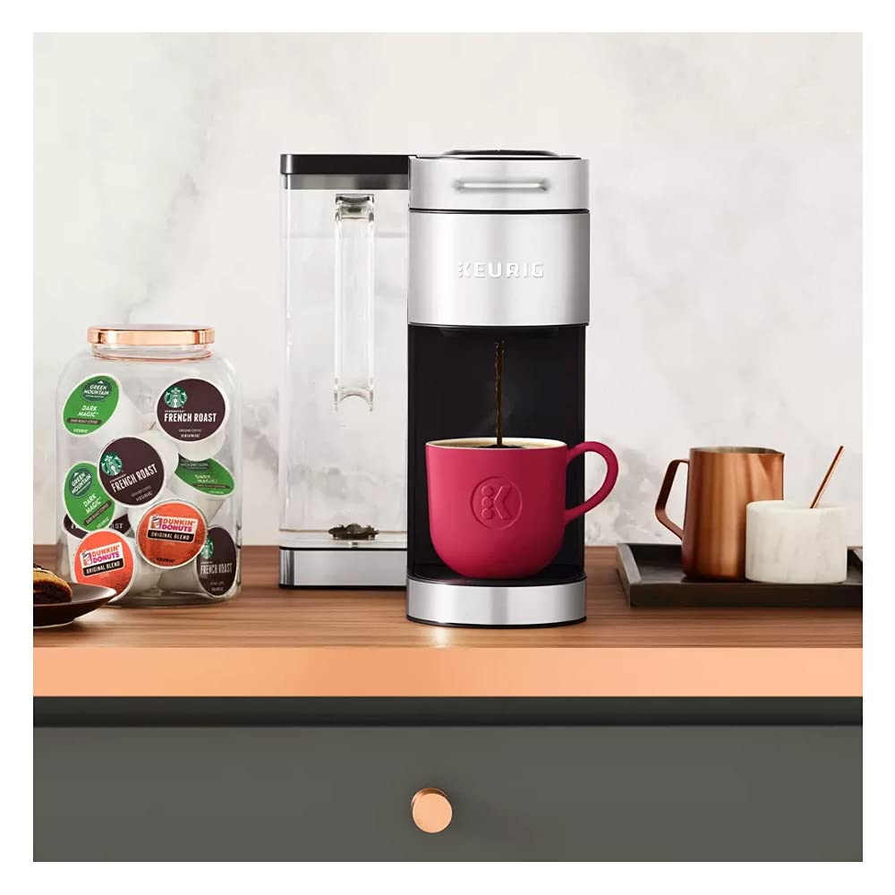 Keurig K-Supreme Plus C Kaffeemaschine für Einzelportionen mit Multi-Stream-Technologie. Inklusive 15 K-Cup®-Kapseln, Wasserfilter + Griff und wiederverwendbarem My K-Cup® Universalfilter.