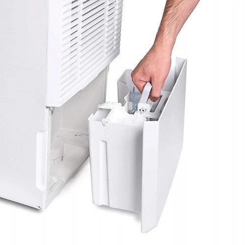 Ivation 30-Pint Energy Star-zertifizierter Luftentfeuchter – Große Kapazität für Räume bis zu 185 m² – Inklusive programmierbarem Hygrostaten, Schlauchanschluss, automatischer Ab-/Neustartfunktion, Rollen und waschbarem Luftfilter
