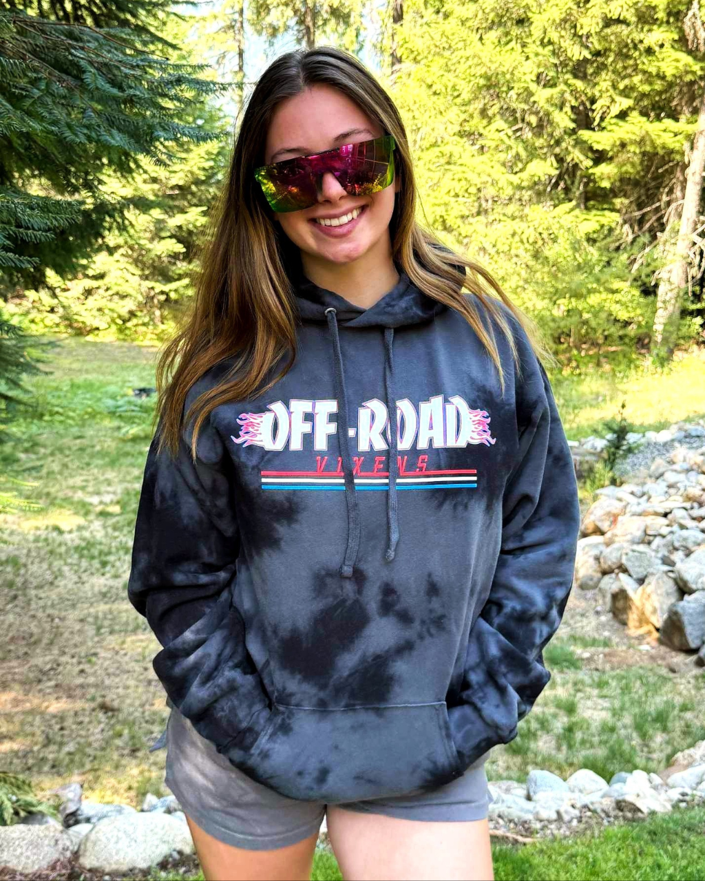 USA Hell on Wheels Unisex Pullover Hoodie