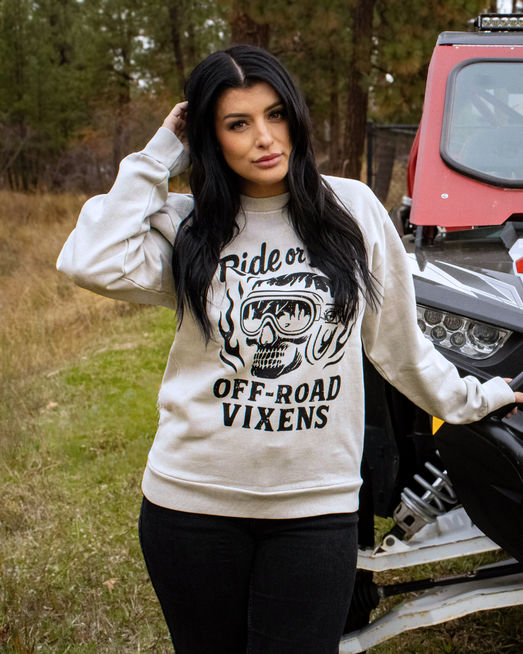 Raise Hell Heavyweight Crew Sweatshirt