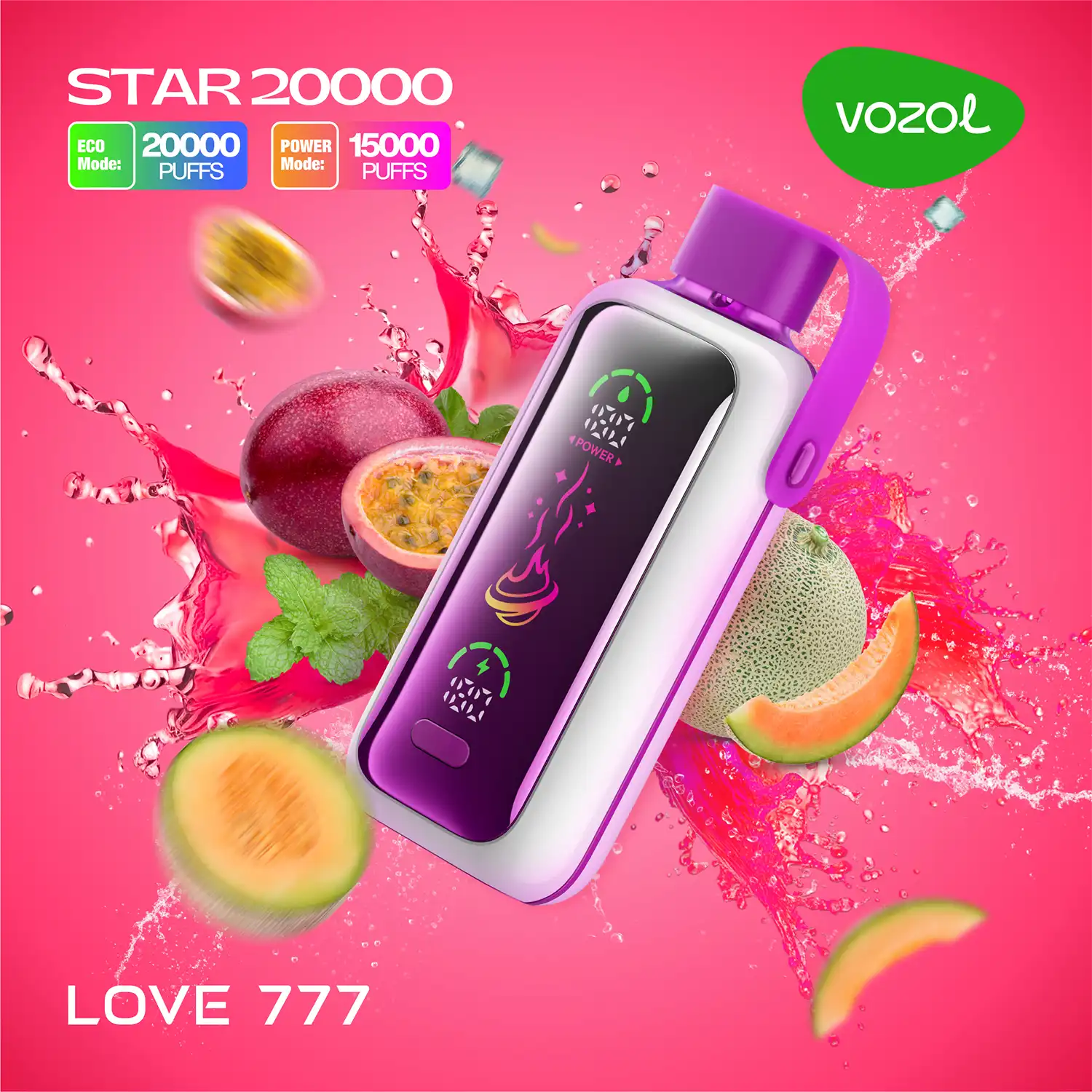 VOZOL STAR 20k – Love 777 - Zero Vapes