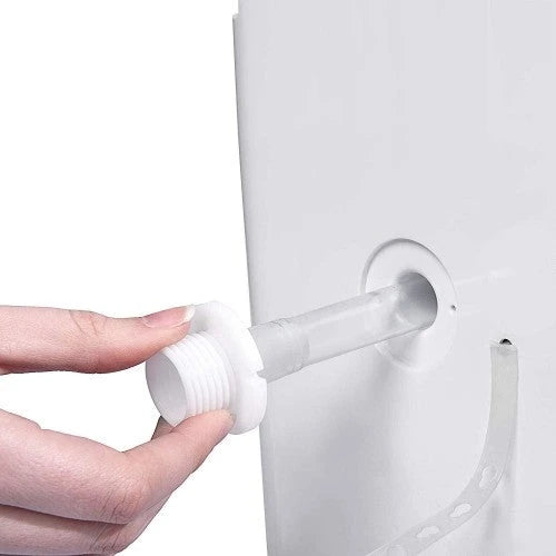 Ivation 30-Pint Energy Star-zertifizierter Luftentfeuchter – Große Kapazität für Räume bis zu 185 m² – Inklusive programmierbarem Hygrostaten, Schlauchanschluss, automatischer Ab-/Neustartfunktion, Rollen und waschbarem Luftfilter