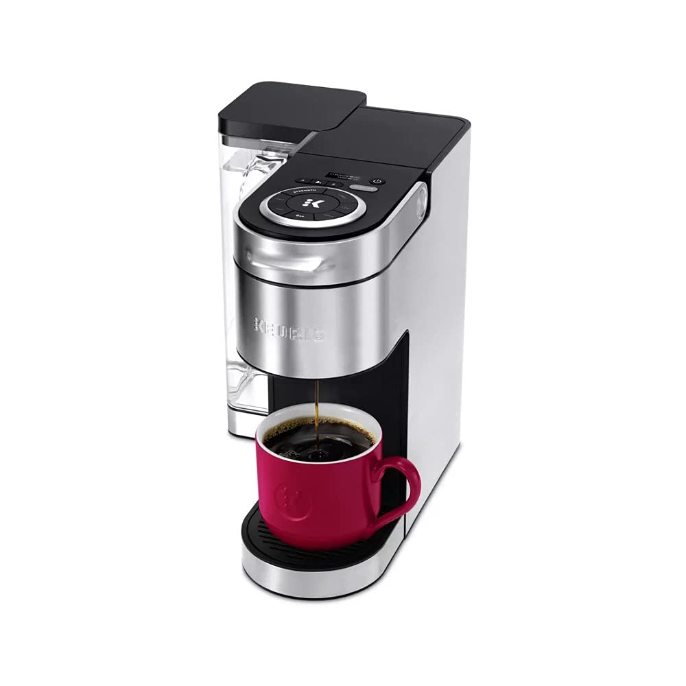Keurig K-Supreme Plus C Kaffeemaschine für Einzelportionen mit Multi-Stream-Technologie. Inklusive 15 K-Cup®-Kapseln, Wasserfilter + Griff und wiederverwendbarem My K-Cup® Universalfilter.