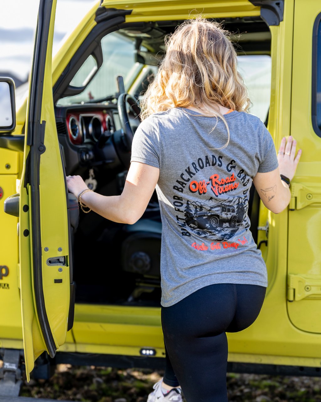 Backroads & Bad Decisions V Neck Tee