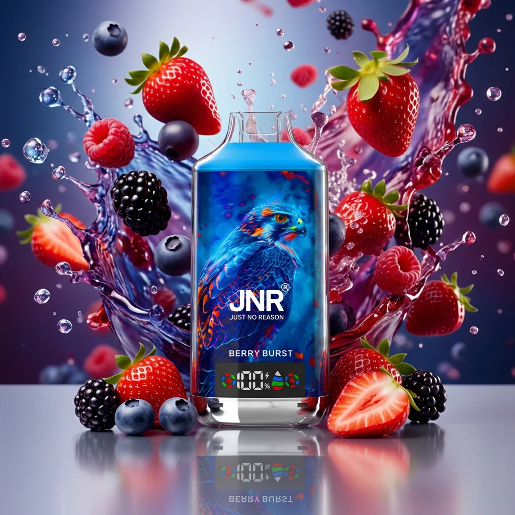 JNR Falcon X 18K – Berry Burst - Zero Vapes