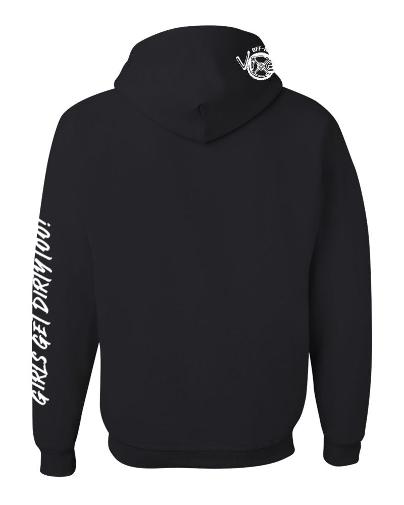 Braaapiness Pullover Hoodie - Snow Bike