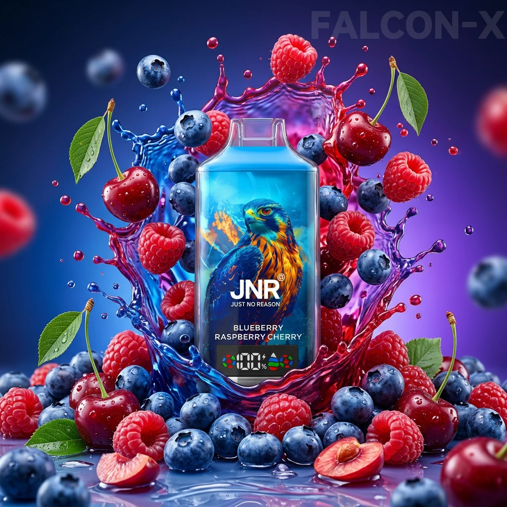 JNR Falcon X 18K – Blueberry Raspberry Cherry - Zero Vapes