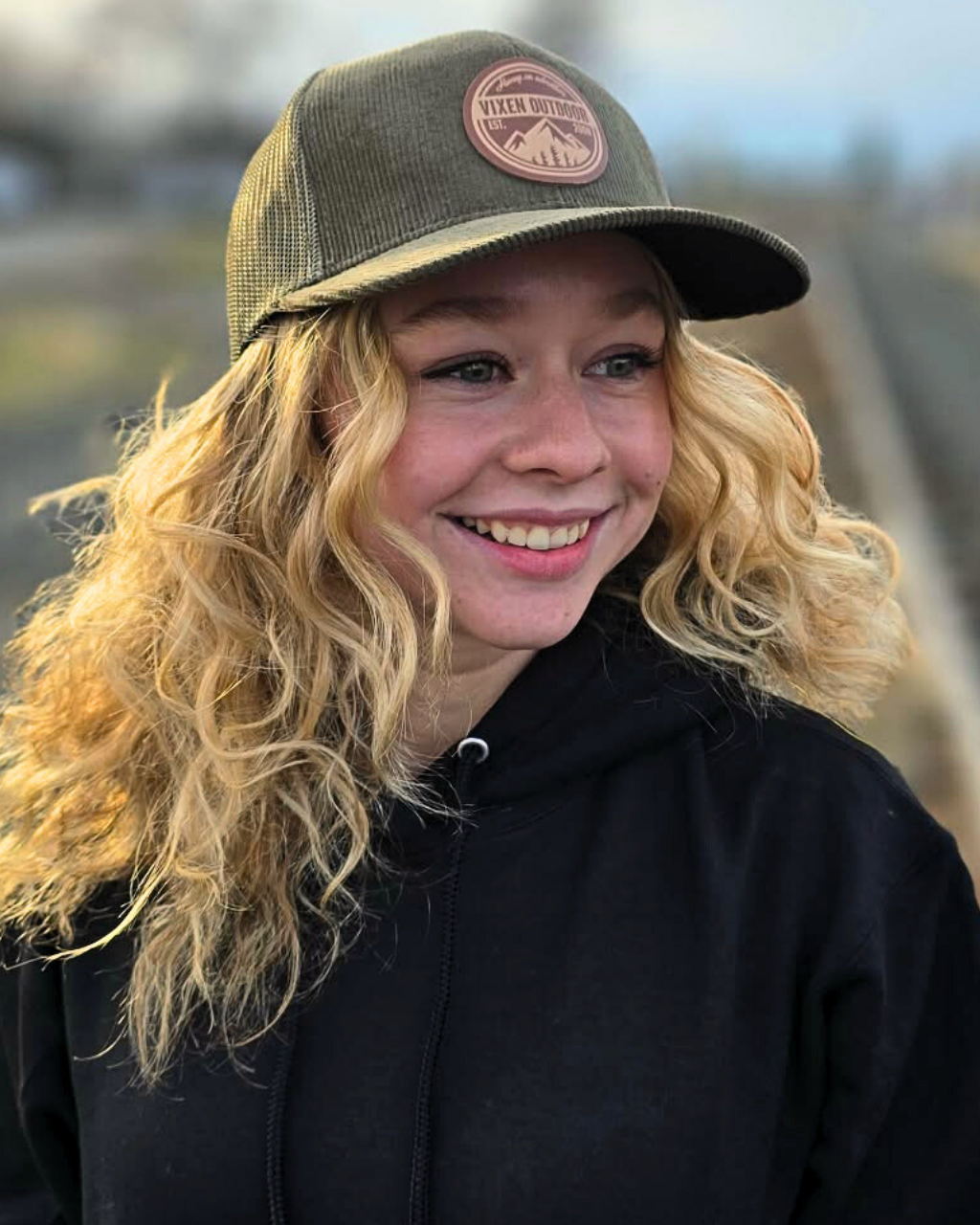 Vixen Outdoor Corduroy Trucker Hat