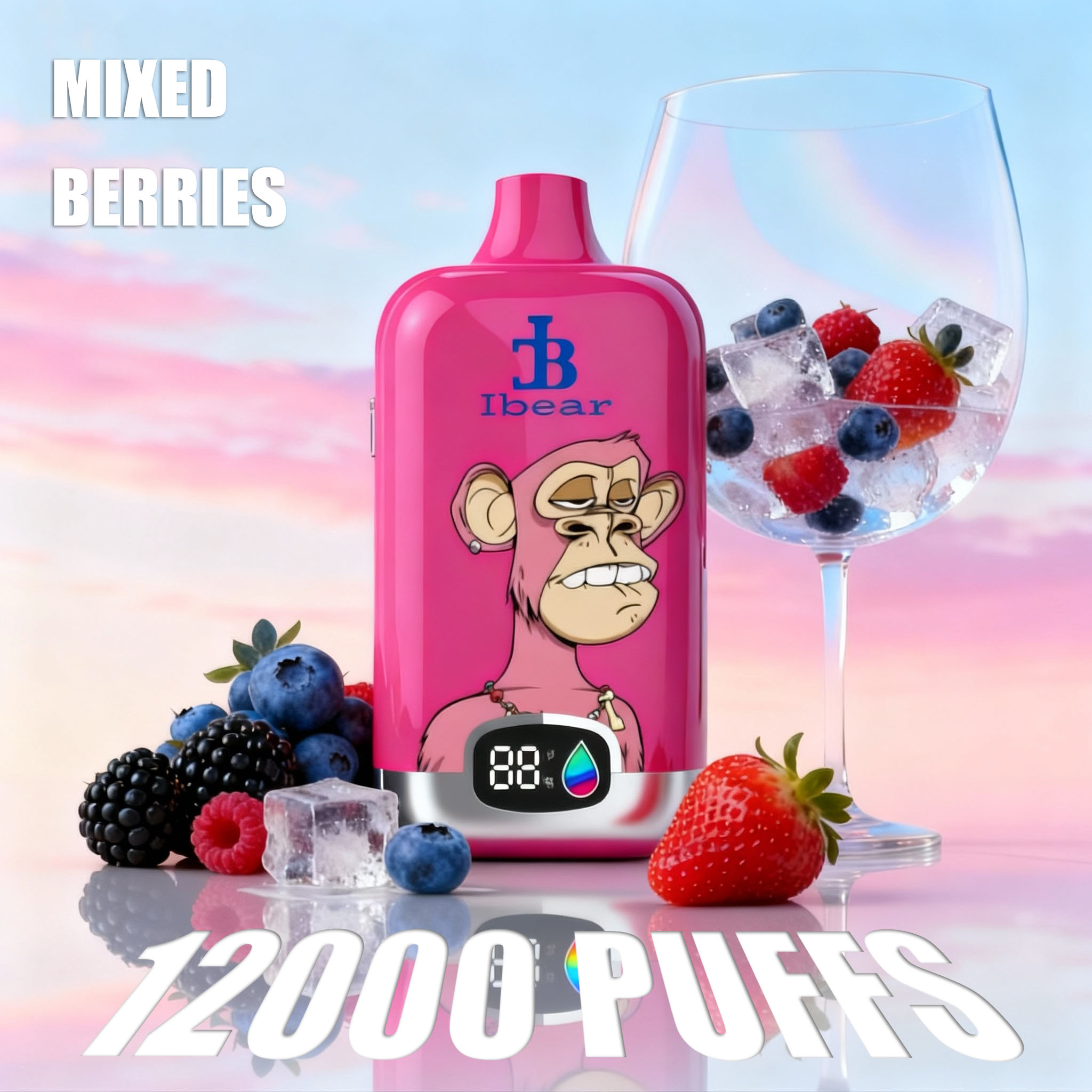 ibear vape Ibear Tornado 15K Puffs Disposable Vape main image 1