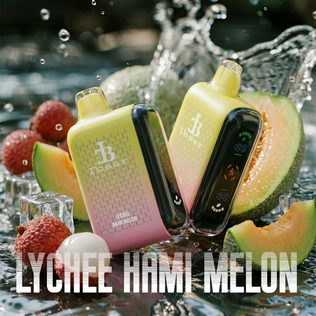 Ibear Tornado 20K Vape  Lychee Hami Melon | Ibearvape