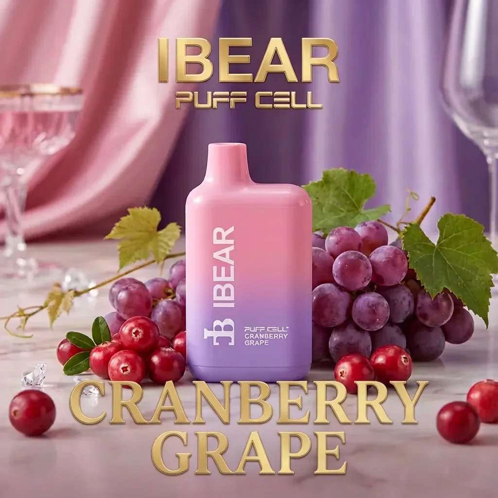 Ibear Bar 600 Puffs Disposable Vape (NIC 2%)