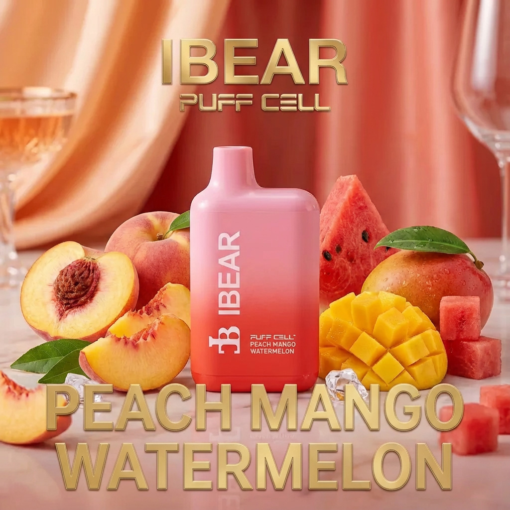 Ibear Bar 600 Puffs Disposable Vape (NIC 2%)