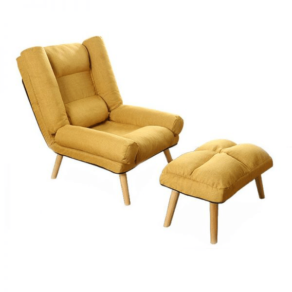 28.3′′ Lounge Chair and Footstool