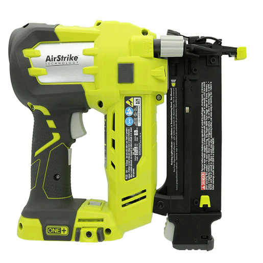Ryobi P320 Airstrike 18 Volt One+ Lithium Ion Cordless Brad Nailer (Battery Not Included, Power Tool Only)