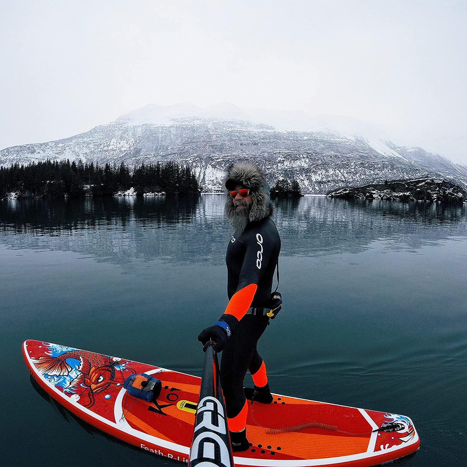 FunWater SUP Inflatable Stand Up Paddle Board 11'611'10'5 Ultra Light with Inflatable Board, ISUP Accessories, Three Fins, Adjustable Paddle, Pump, Backpack, Straps, Waterproof Bag