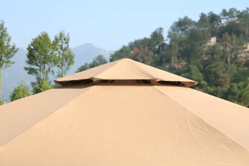 Dia 4 meter 8-edge outdoor sun shade pavilion furniture house garden patio gazebo tent aluminum polyester fabric for party