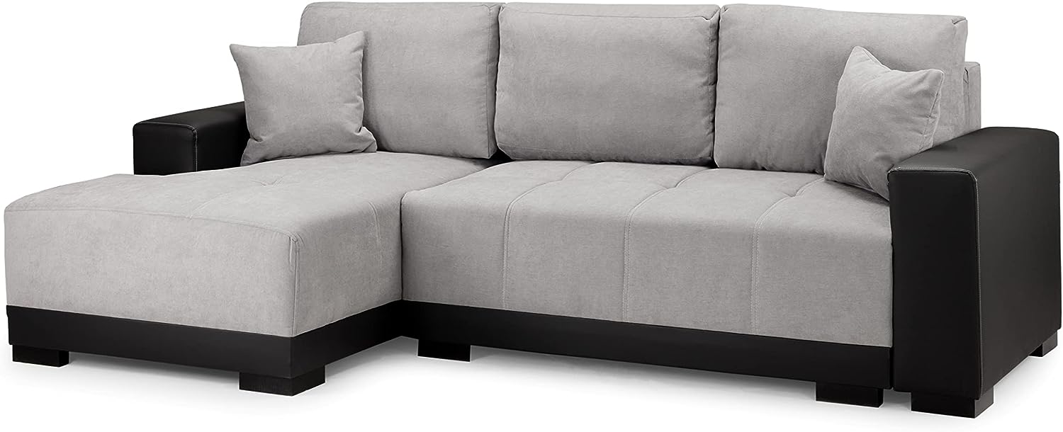 Honeypot - Sofa Cimiano - Corner Sofa Bed - Storage - Fabric