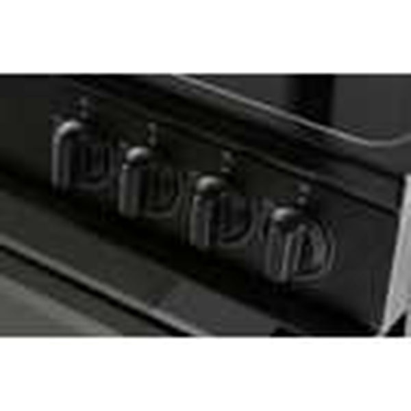 60cm Twin Cavity Electric Cooker - Black