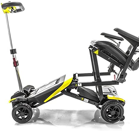 SOLAX  4-Wheel Remote Control Folding Mobility Scooter-2022