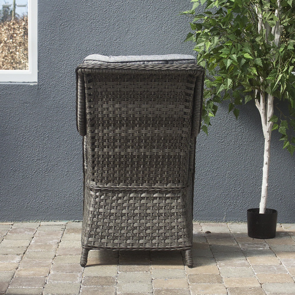 Boston - 6 Seater Polywood Round Set (Dark Grey)