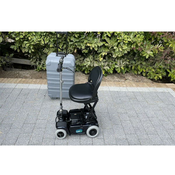 CareCo Scootcase Folding Portable Travel Mobility Scooter - Blu
