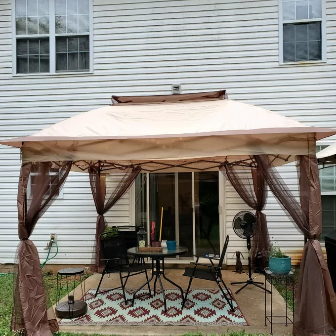 Bayfield 10.8 Ft. W x 10.8 Ft. D Steel Pop-Up Gazebo