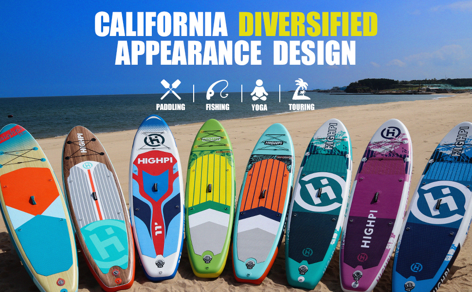 Highpi Inflatable stand up paddle board