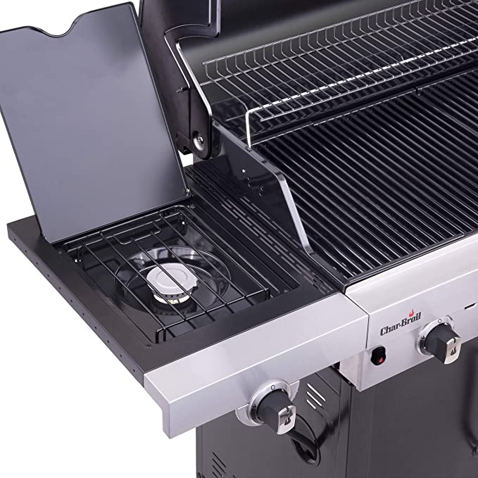 Char-Broil 140895 Advantage Series 445S - 4 Burner Gas Barbecue Grill with TRU-Infrared Technology, Stainless Steel Finish