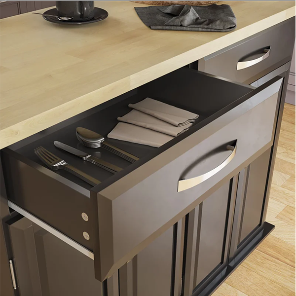 Isidro 48.2'' Wide Rolling Kitchen Cart