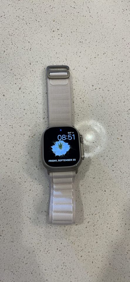 Apple Watch Ultra [GPS + Cellular 49mm] Smart Watch wRugged Titanium