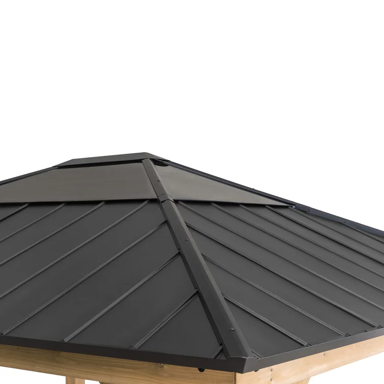 Dewhitt Solid Wood Patio Gazebo