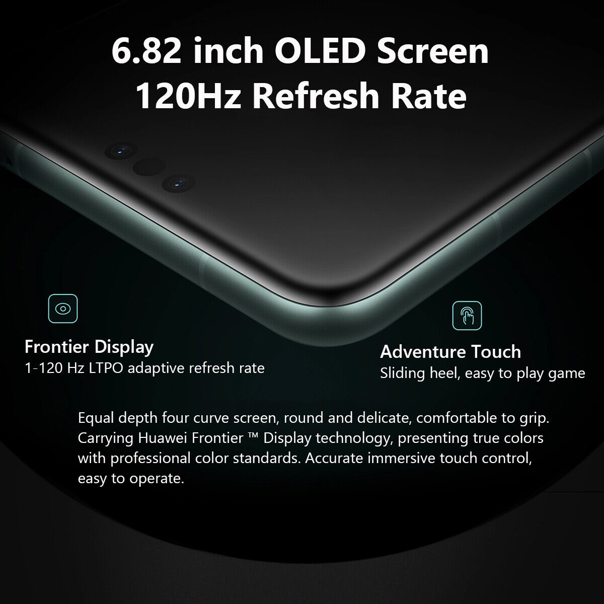 Huawei Mate 60 Pro  HarmonyOS 4.0 Kirin 9000S 120Hz 88W 50MP 16GB+1024GB NFC