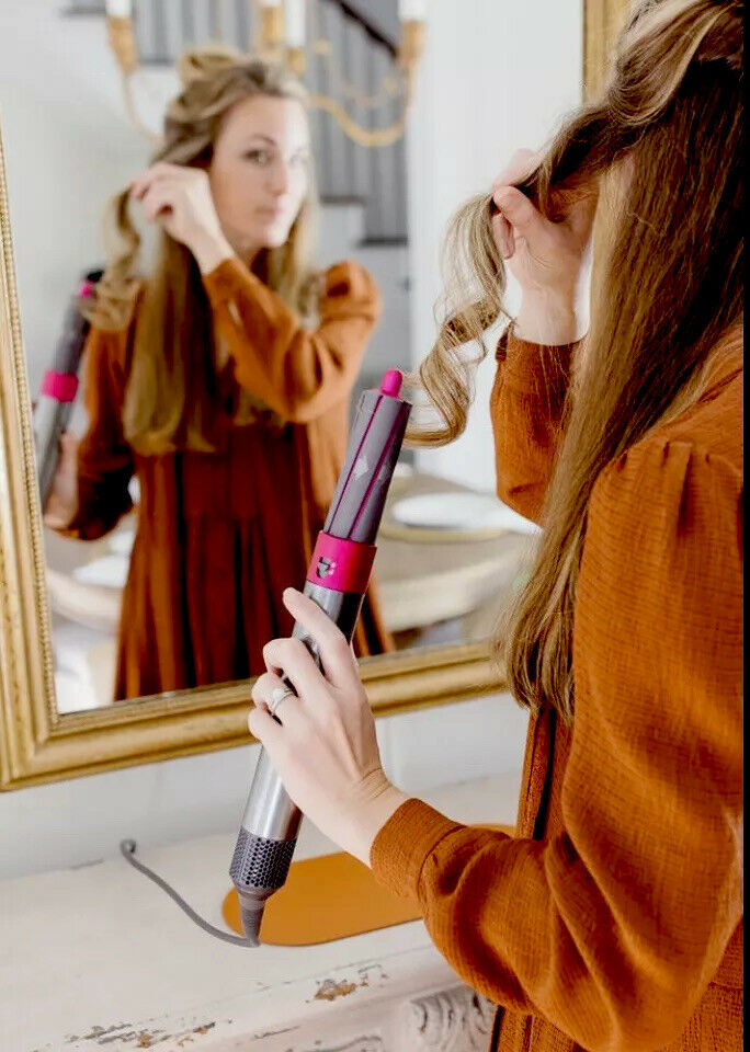 Dyson Airwrap Complete Hair Styler | Nickel/Fuchsia
