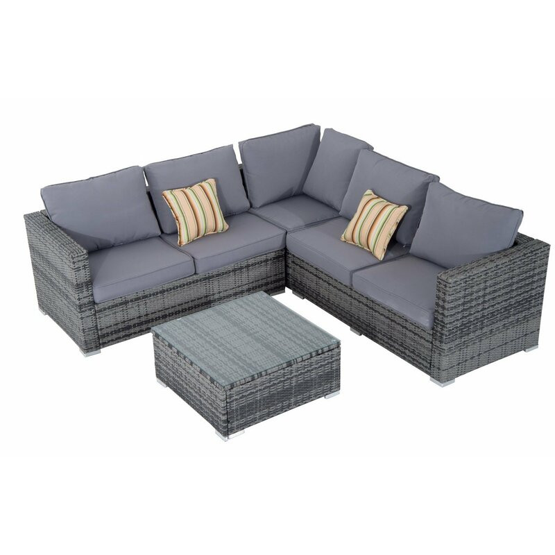 5 - Person Seating Group with Cushions
