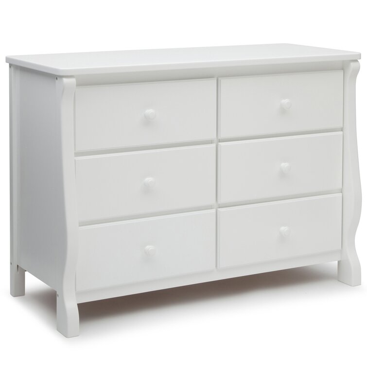Universal 6 Drawer Double Dresser