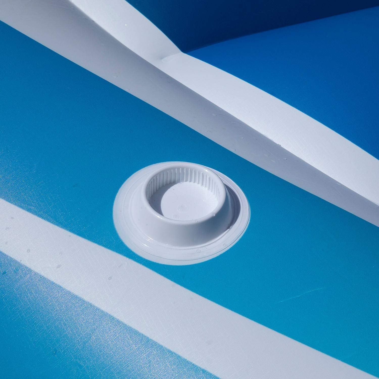 6-Person Inflatable Bay Breeze Boat Island Party Island